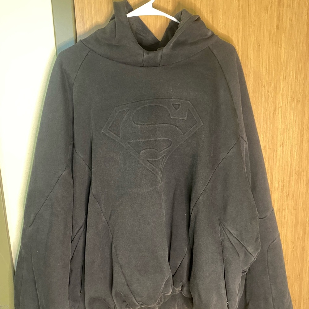 YoungLA Charcoal Superman Hoodie